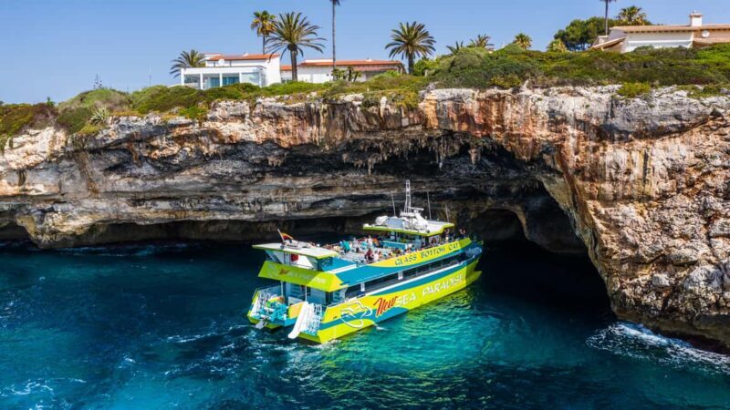 From Sa Coma: East Coast Glass Bottom Boat Trip - What to Expect on the Boat