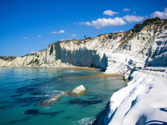 From San Leone: Half-day Dinghy Tour to Scala Dei Turchi - Includes