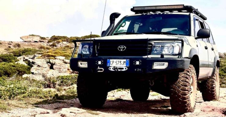 From San Nicolò D'Arcidano: Costa Verde Off-Road Trip - Meeting Point and Guides Vehicle