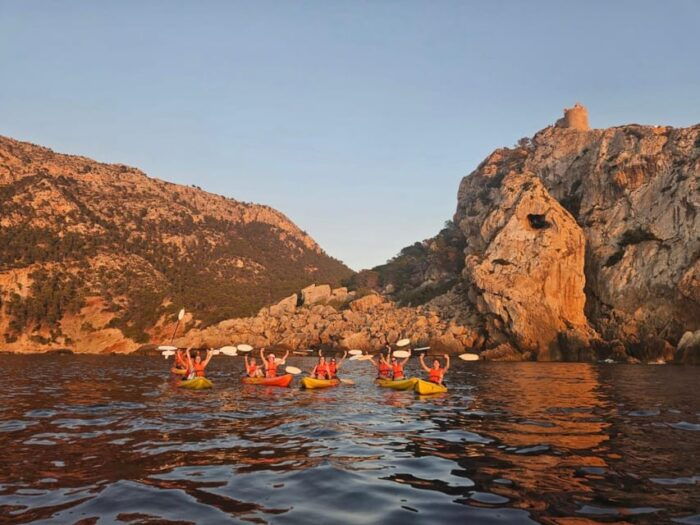 From Sant Elm: Kayak Tour Into the Sunset - Picnic Included - Adventurous Kayaking Experience