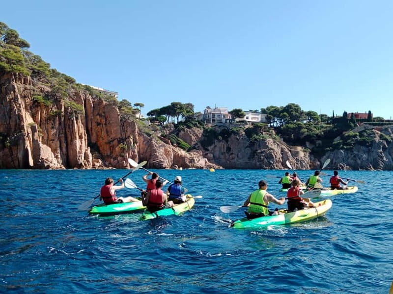 From Sant Feliu de Guíxols: Kayak and Snorkel in Costa Brava - A Deep Dive into the Costa Brava Kayak and Snorkel Experience