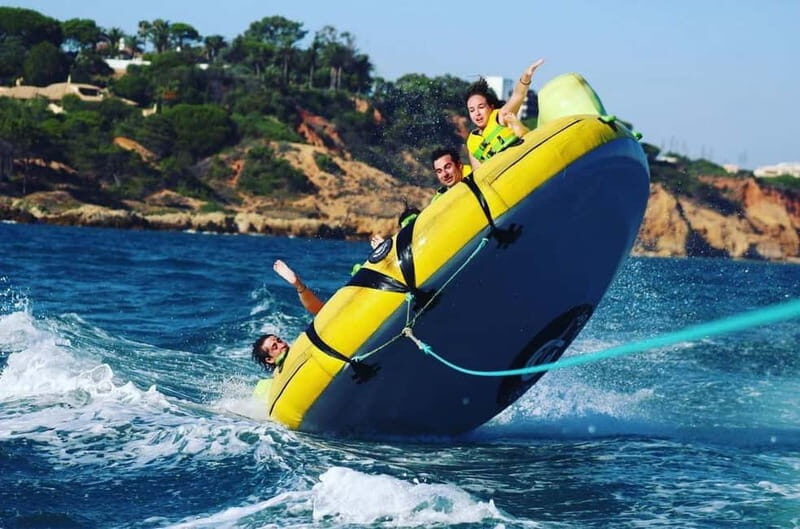 From Santa Eulália: UFO - Towable - Overview of the UFO Towable Activity in Algarve