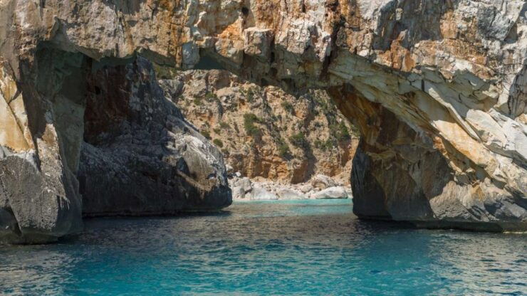 From Santa Maria Navarrese: Maxi Dinghy Tour in Orosei Gulf - Tour Experience