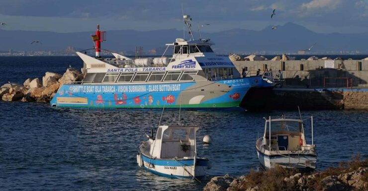 From Santa Pola: Catamaran Ferry Ticket to Tabarca Island - Departure and Return Schedules