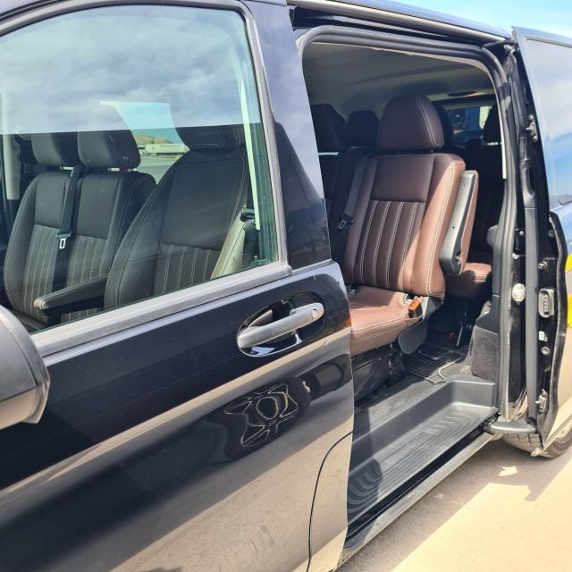 From Santorini Athinios Port: Private Transfer To/From Fira - Activity Description