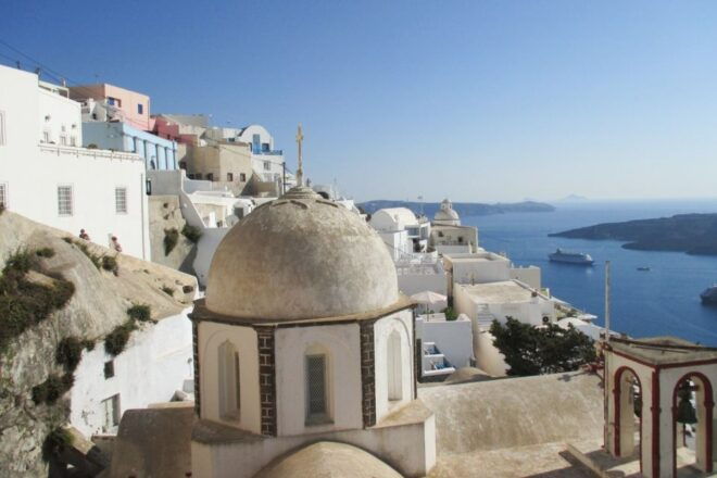 From Santorini: Cruise With Thirasia Walking Tour and Lunch - Pickup and Transportation