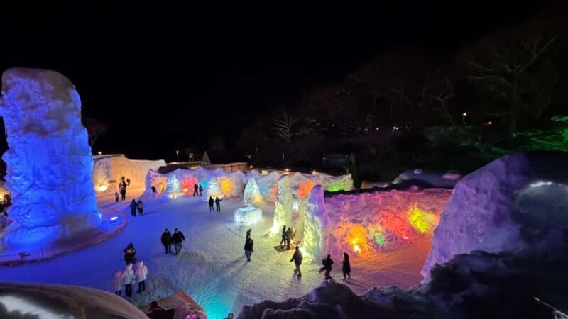From Sapporo: Lake Shikotsu Ice Festival & Illumination Tour - Good To Know