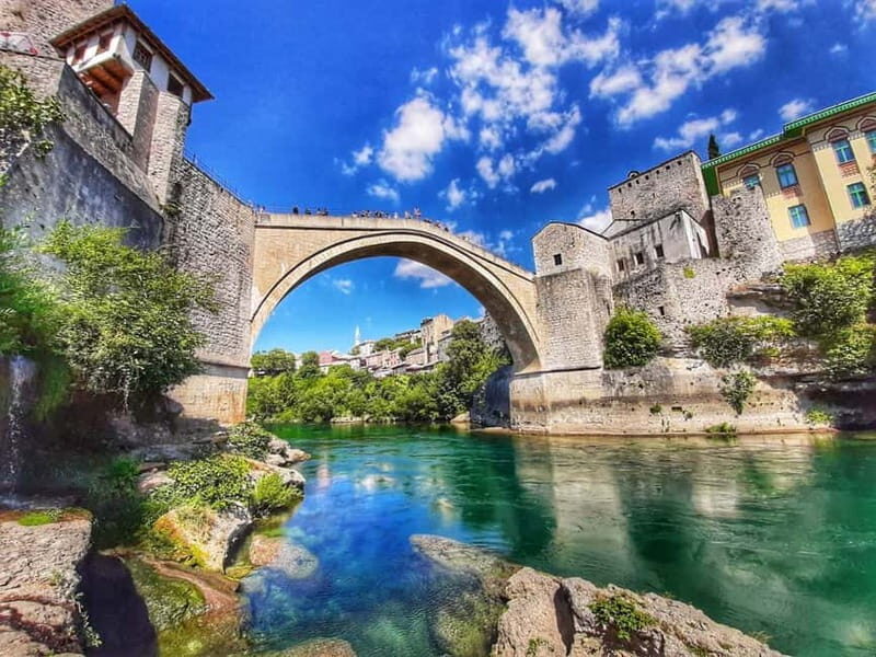From Sarajevo: Mostar, Kravice Waterfalls and 4 Cities Tour - The Serene Charm of Blagaj and Poitelj