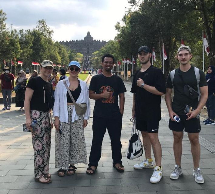 From Semarang Port: Borobudur Temple Excursion Private - Scenic Rice Paddy Views