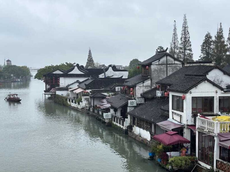 From Shanghai: Water Town Zhujiajiao Tour with Gondola ride - The Sum Up