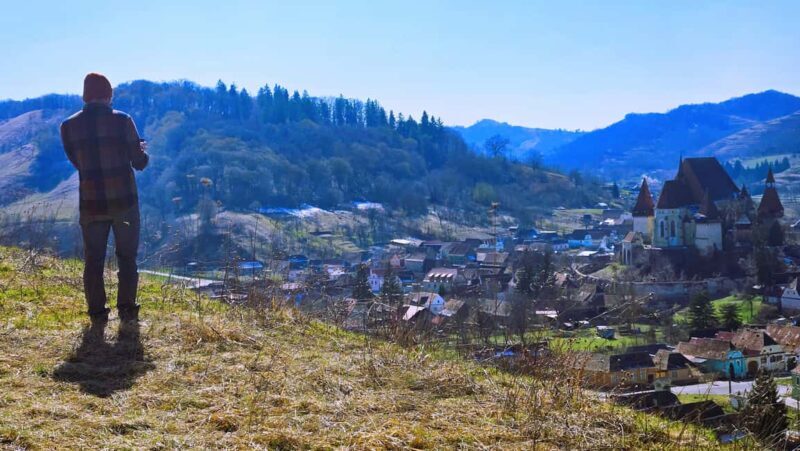 From Sibiu: Blue Line & City Tour Sighisoara - UNESCO - Walking Through Medieval Streets