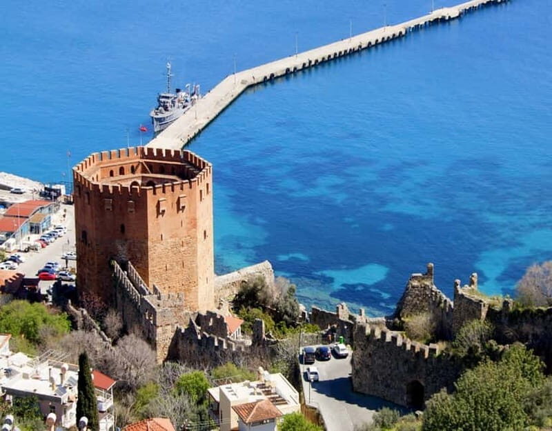 From Side/Alanya: Alanya City Tour w/Lunch, Boat & Cable Car - A Full-Day Adventure with a Mix of History and Coastal Views