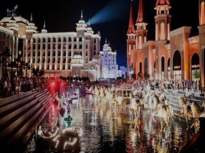 From Side: Land of Legends Night Show & Hotel Transfer - Experience the Night Show