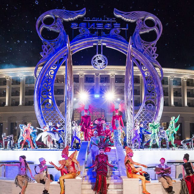 From Side : Land Of Legends Night Show Ticket / Transfer - Show Features and Performances