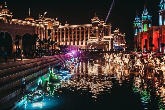From Side: Land of Legends Night Show & Transfers - Show Features and Highlights