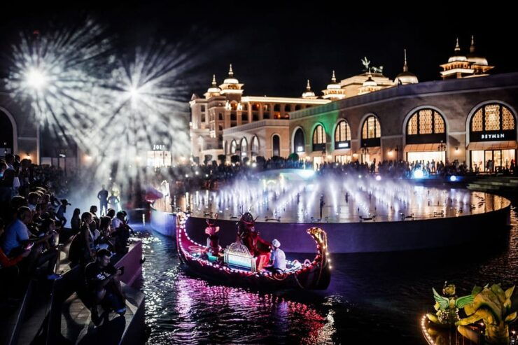 From Side: Land Of Legends Night Show With Transfer - Show Highlights