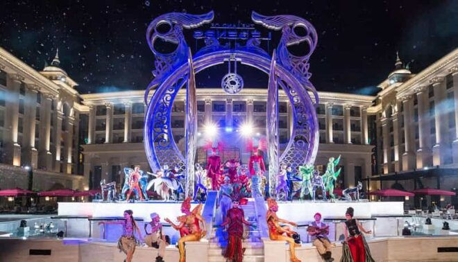 From Side: Land Of Legends Night Show With Transfer - Customer Experiences