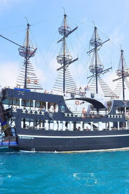 From Side: Manavgat Boat With Waterfall and Bazaar Visit - What to Bring