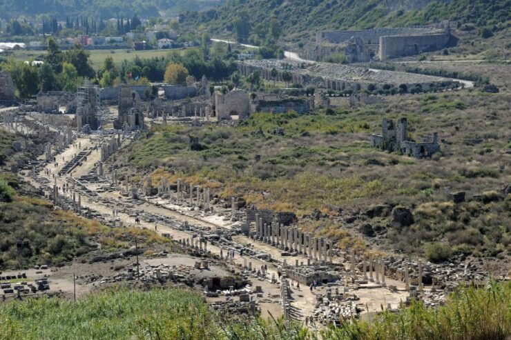 From Side: Perge & Aspendos & KurşUnlu Waterfall Guided Trip - Trip Overview