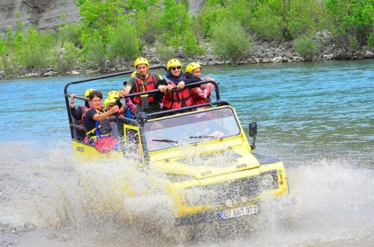 From Side: Rafting w/ Zipline, Quad, Jeep Safari & Lunch - FAQs