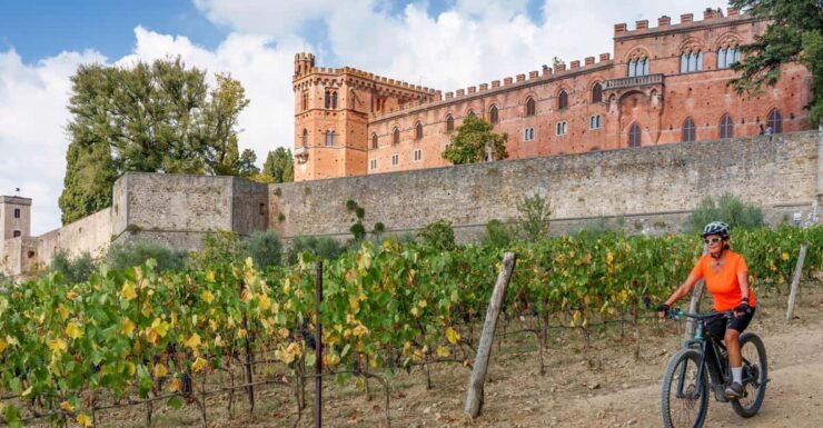 From Siena to Castello Di Brolio:E-Bike Tour+Shuttle Service - Pickup and Departure Information