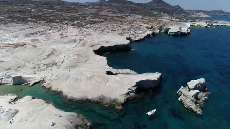 From Sifnos: Kimolos and North Milos Speedboat Tour - Tour Highlights