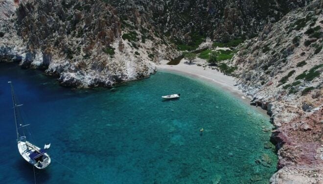 From Sifnos: Private Speedboat Trip to Poliegos Island - Discover Rock Formations at the Southern End