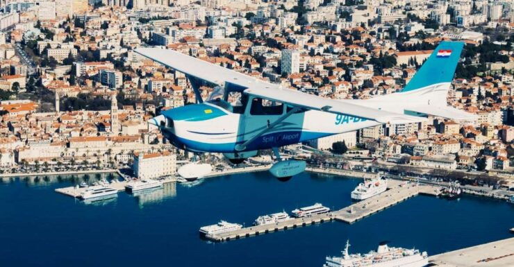 From Sinj: Panoramic Flight Over Split - Booking Details