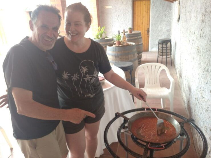 From Sitges: Paella Masterclass With Drink and Bike Ride - Booking Information