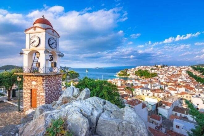 From Skiathos: Cruise to Lalaria, Kastro, and Tsougris - Relaxation at Tsougris Island
