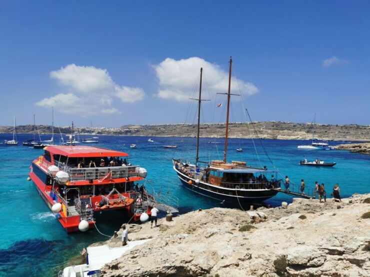 From Sliema or Bugibba: Comino Blue Lagoon Round Trip Ferry - Booking Information