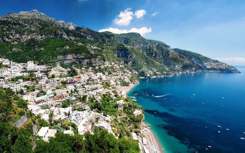 From Sorrento: Amalfi Coast tour(Positano, Amalfi & Ravello) - Positano: Picture-Perfect and Pink