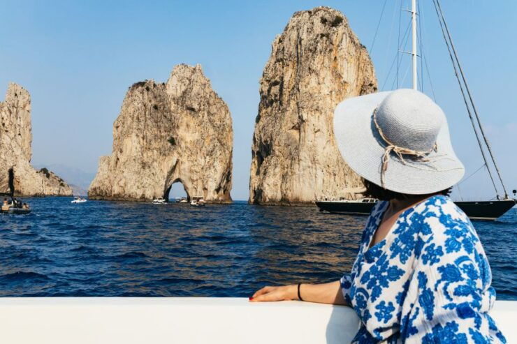 From Sorrento: Capri Guided Boat Tour & Ieranto Natural Park - Tour Highlights