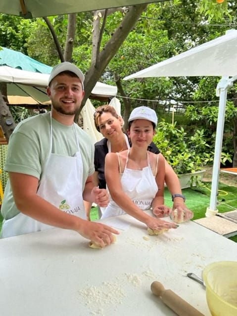 From Sorrento: Cooking Class in Lemon Grove - Dining Under the Lemon Trees