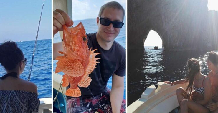 From Sorrento: Fishing in Capri With Lunch - Experience