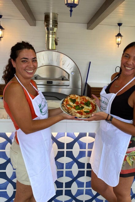 From Sorrento: Pizza-Making Class W/ View of Mount Vesuvius - Hands-On Cooking Experience