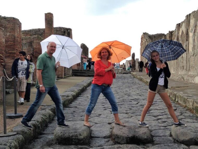 From Sorrento: Pompeii Ruins All-inclusive Guided Tour - Transportation and Logistics