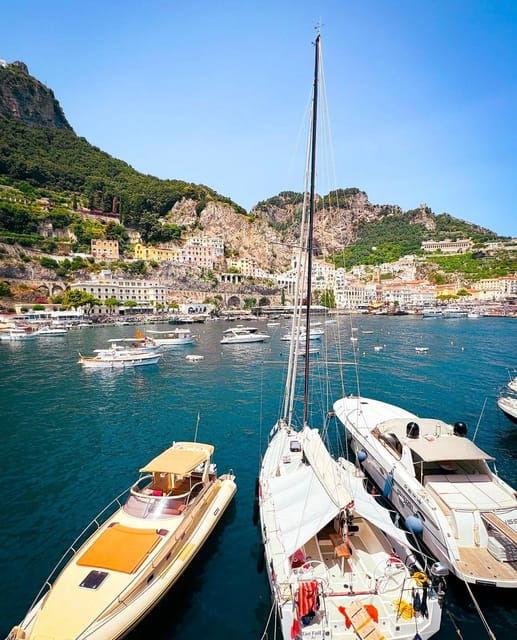 From Sorrento: Private Day Tour of Amalfi & Positano by Boat - Inclusions and Amenities