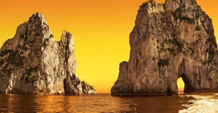 From Sorrento: Private Sunset Cruise With Stop for Dinner - Sunset Cruise Highlights