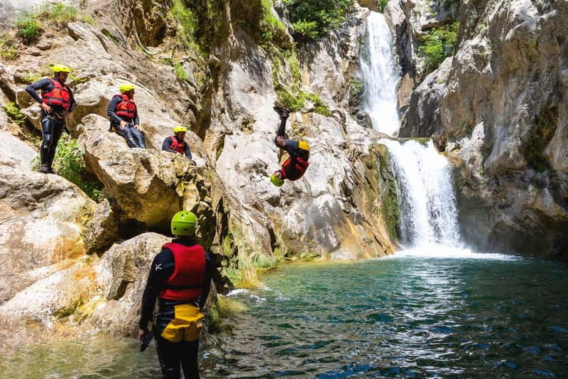 From Split/estanovac: Canyoning on Cetina River - An In-Depth Look at the Canyoning Experience