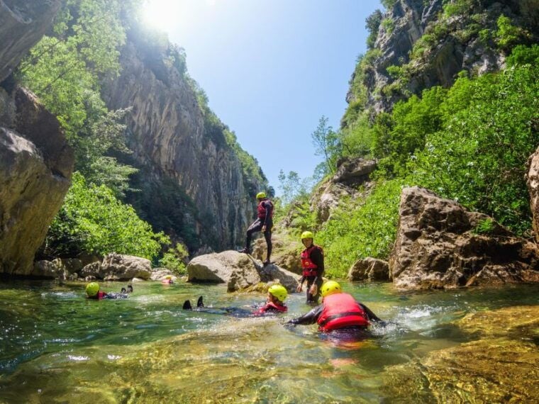 From Split/estanovac: Extreme Canyoning on Cetina River - Practical Details and Tips