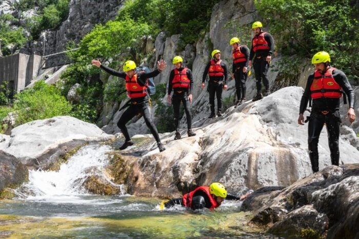 From Split/estanovac: Extreme Canyoning on Cetina River - FAQ