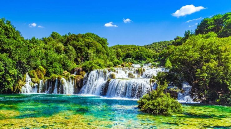 From Split: Krka Waterfalls and Trogir Tour.Up to 7 People - Good To Know