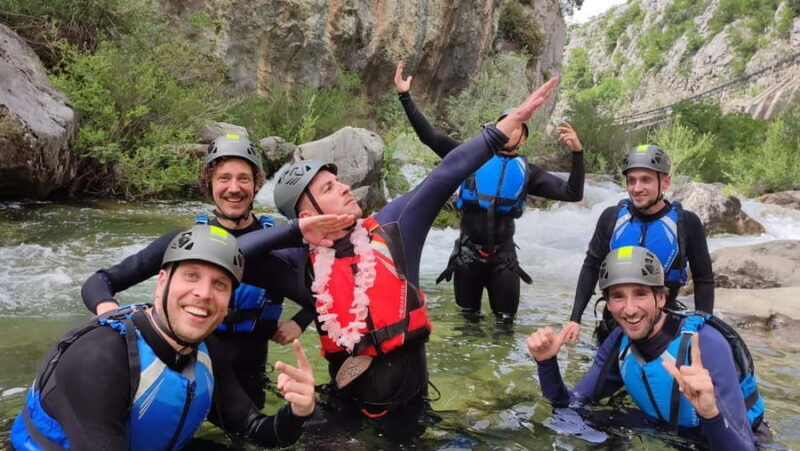 From Split/Omi: Canyoning Cetina River + Free Photos/Video - Who Will Love This Tour?