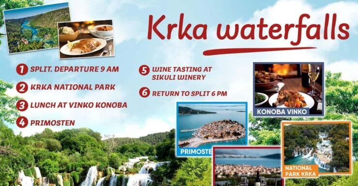 From Split: Private Tour to Krka, PrimošTen With Winetasting - Good To Know