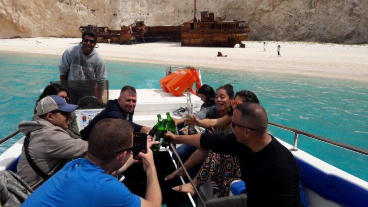 From St.Nikolaos: Boat Cruise to Navagio Beach & Blue Caves - Activity Details and Options