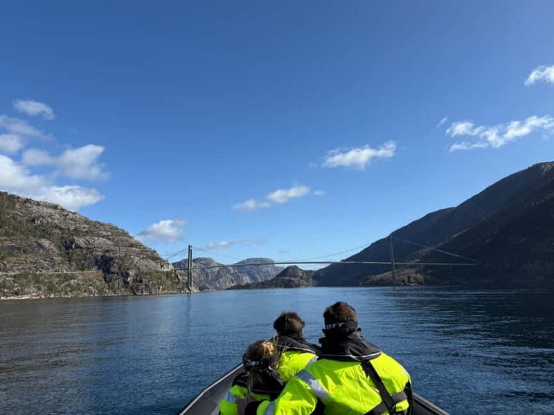 From Stavanger: Lysefjorden & Pulpit Rock Safari by RIB - Practical Details and Value