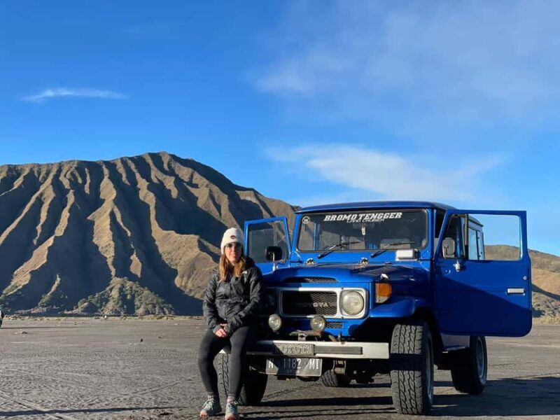 From Surabaya, Malang: Bromo midnight tours (12 hours) - Scenic Desert Ride and Cultural Stops