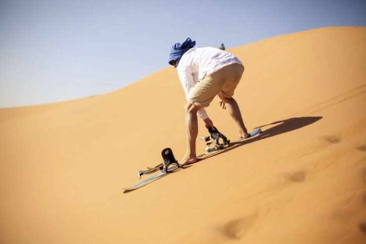 From Taghazout: Tamri Dunes Sandboarding With Sunset Dinner - Experience Highlights