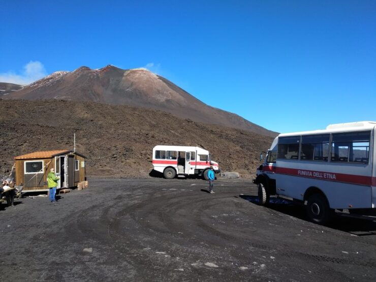 From Taormina: Etna Summit Area, Lunch & Alcantara Tour - Tour Duration and Guide Availability
